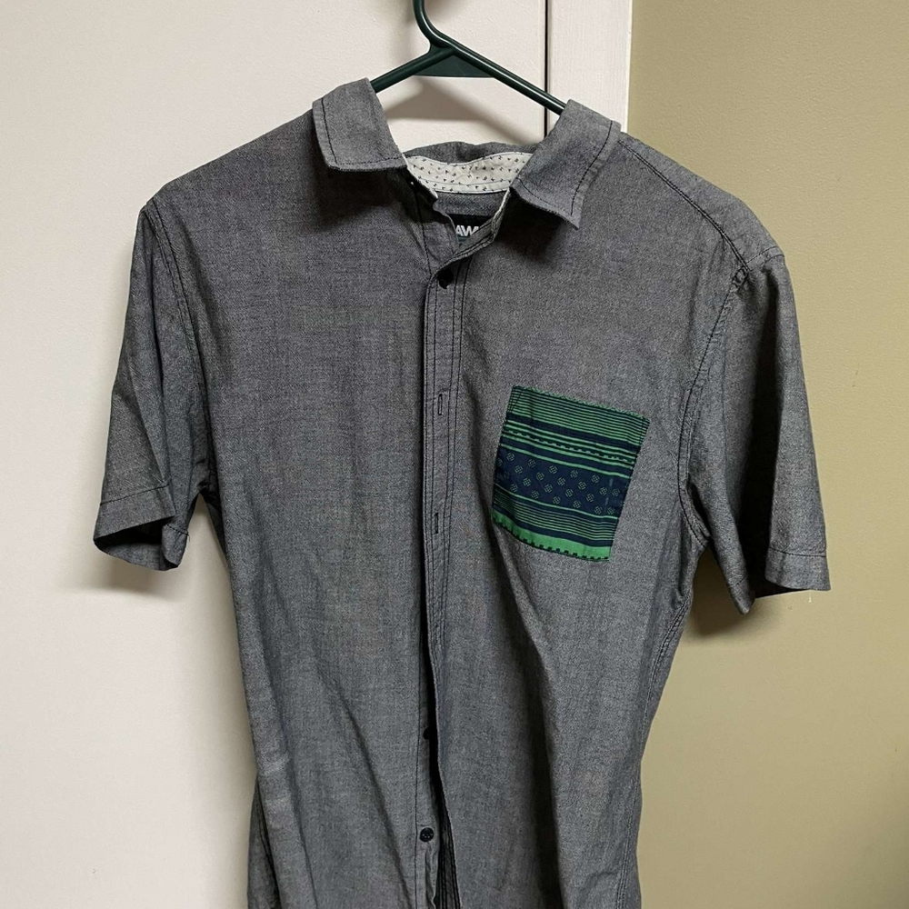 Hawk button shirt Size Medium